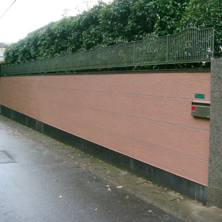 塀塗装工事000118815